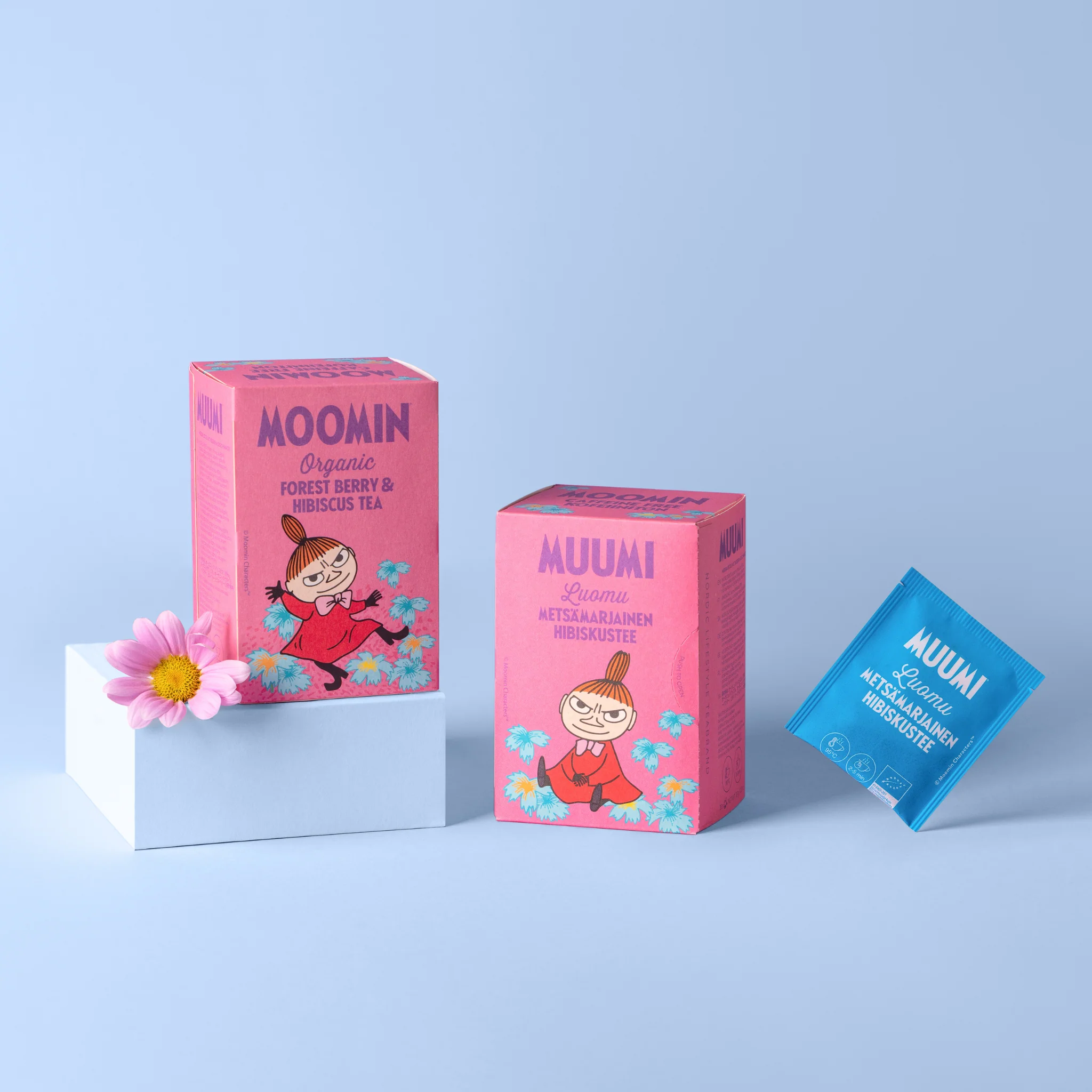 Moomin Forest Berry & Hibiscus Tea Theezakjes Moomin Forest Berry & Hibiscus Tea Theezakjes