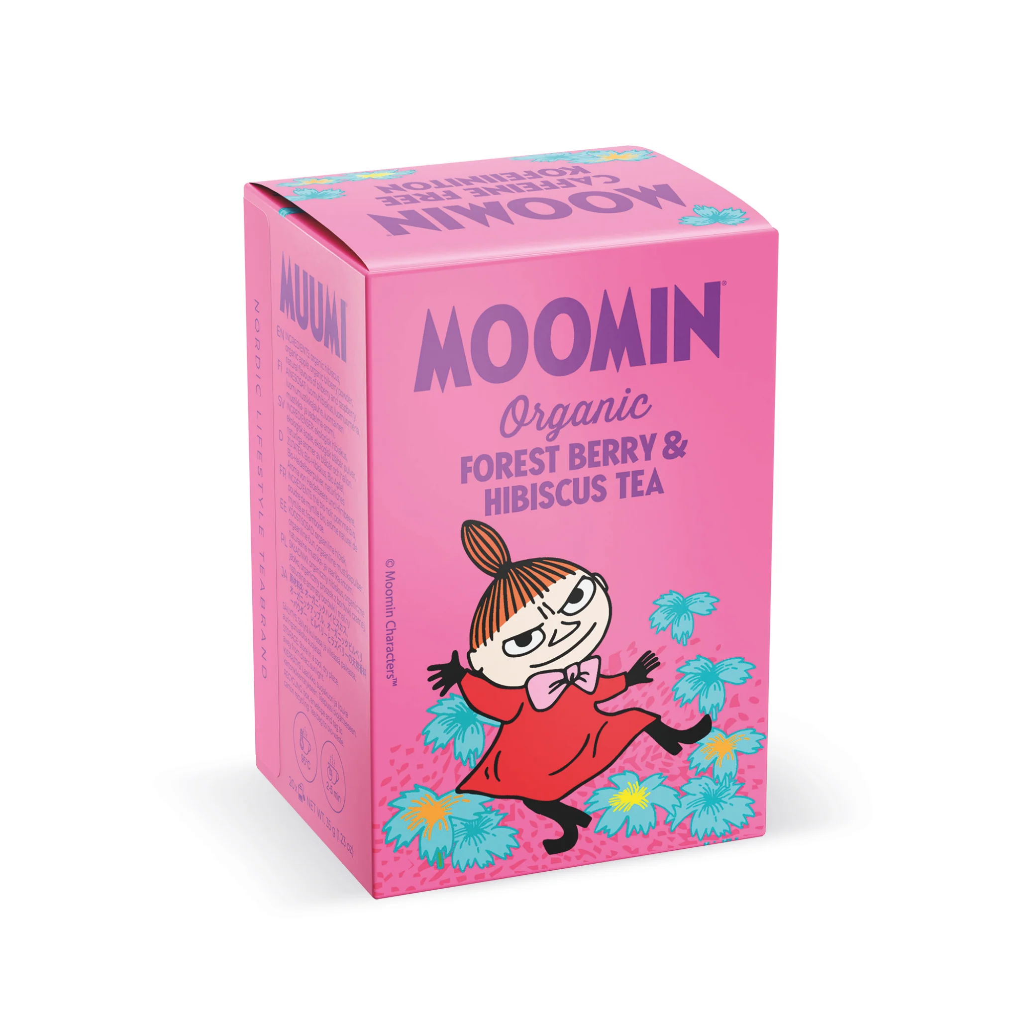Moomin Forest Berry & Hibiscus Tea Theezakjes Moomin Forest Berry & Hibiscus Tea Theezakjes