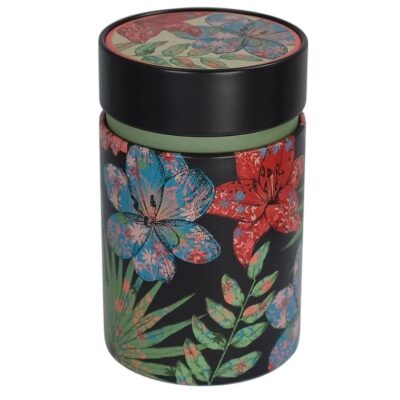 Blik Rustic Flower 150 gram - rood