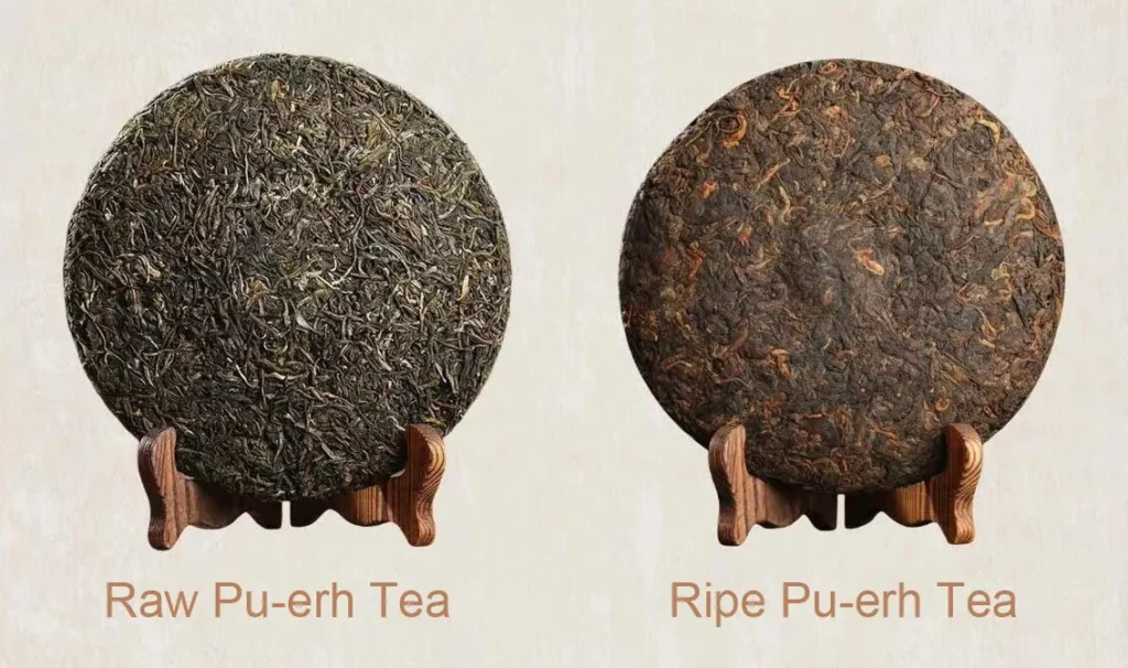 pu erh rijp rauw