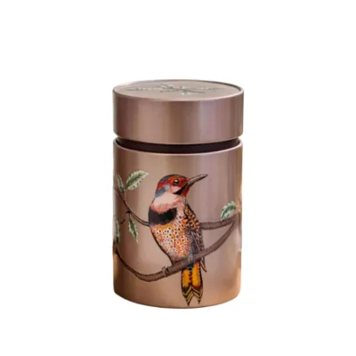 Blik Birds 150 gram - roze metallic