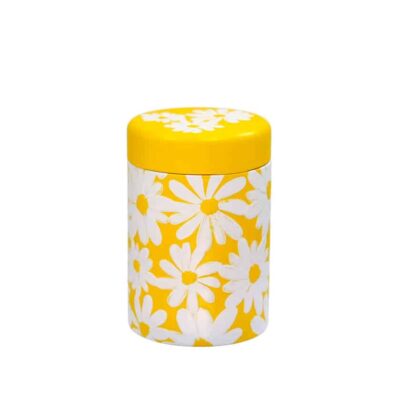 Blik Daisy 125 gram - geel