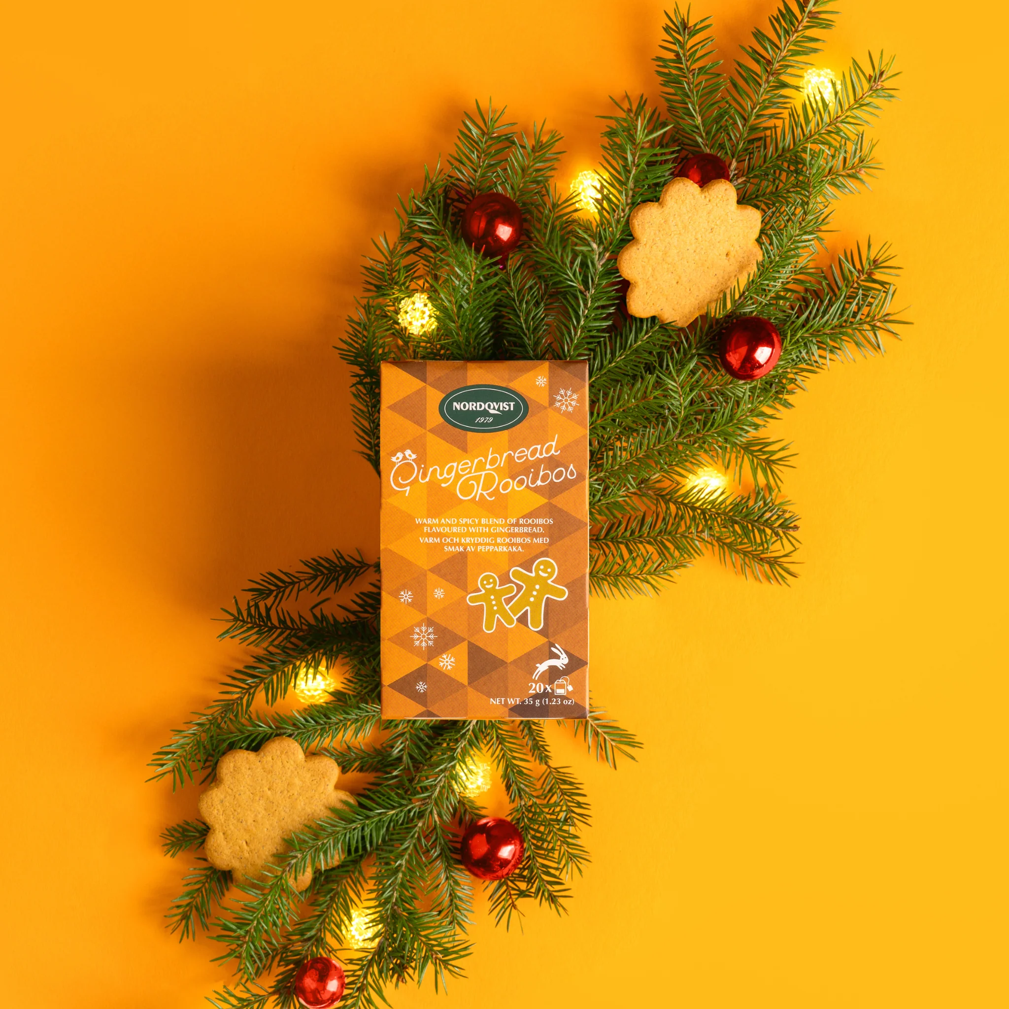 Gingerbread Rooibos theezakjes Gingerbread Rooibos theezakjes